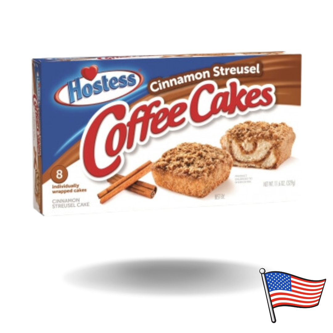 Hostess Coffee Cakes Cinnamon Streusel 329g