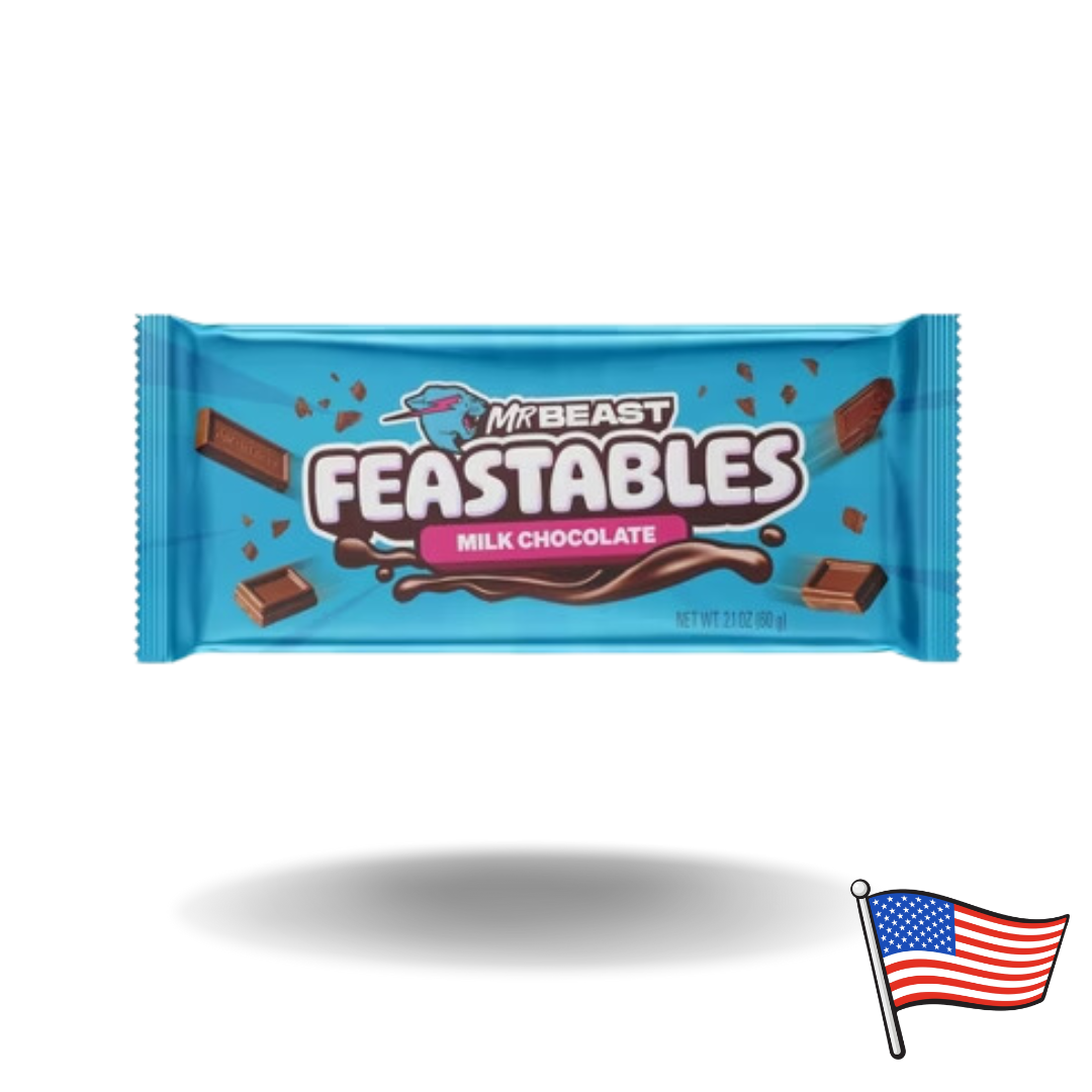 NEW Feastables MrBeast Milk Chocolate 60g