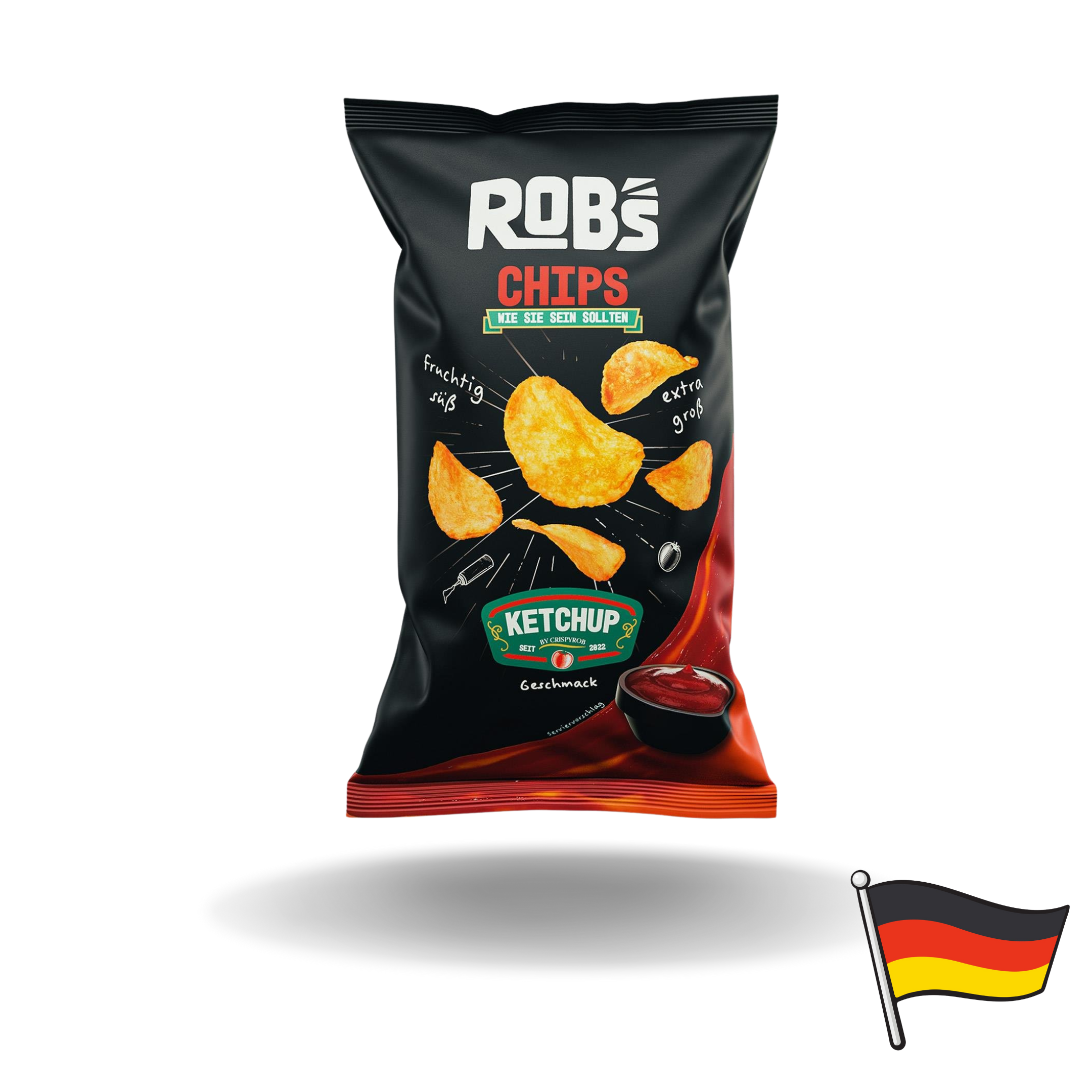 Robs Chips Ketchup 120g