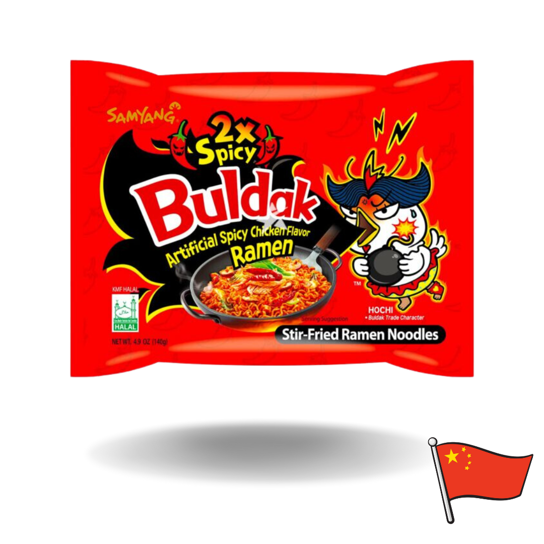 Samyang Buldak Double Spicy 140g MHD: 10.10.2024